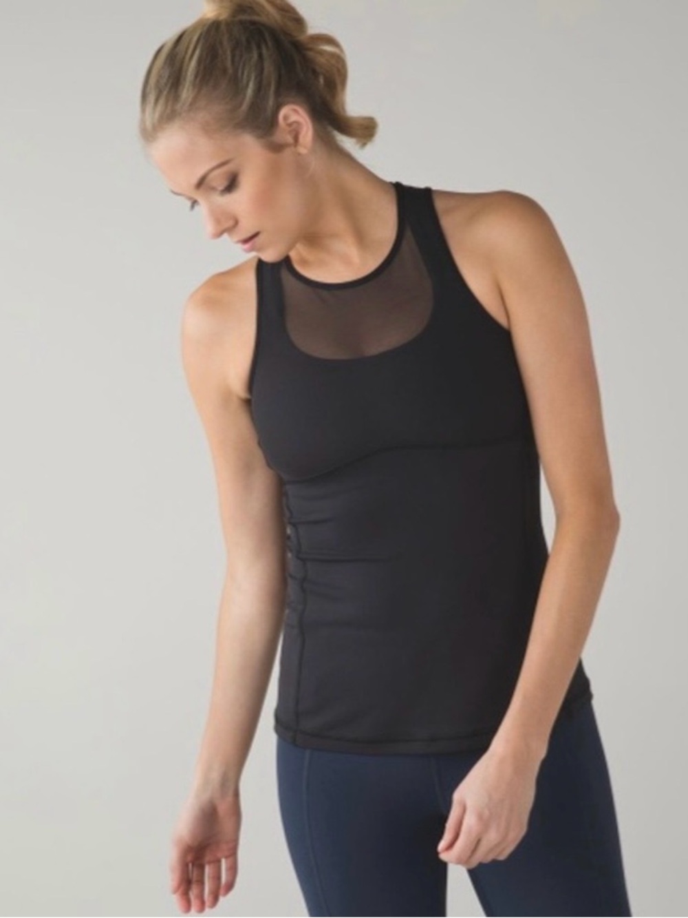 Lululemon | Ready Set Sweat Tank Size 4 Black